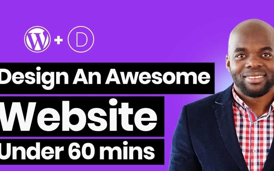 How to make a WordPress website – Divi theme tutorial 2018
